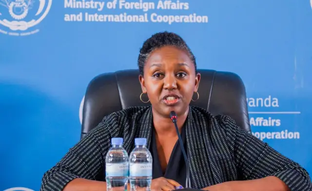 Rwandan government spokesperson Yolande Makolo