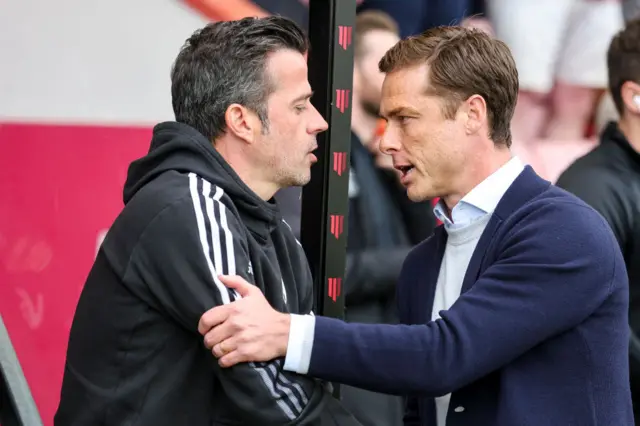 Marco Silva and Scott Parker