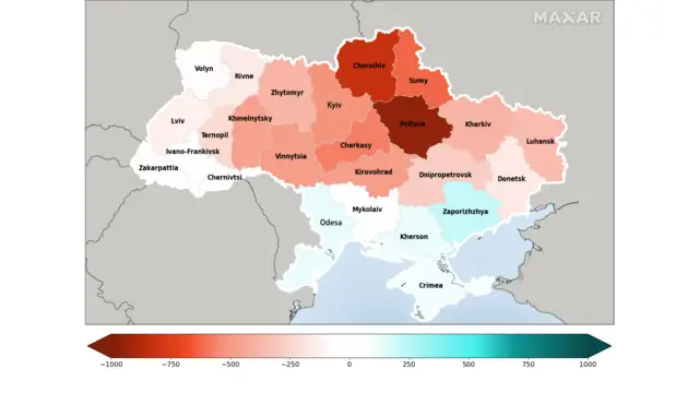 Map of Ukraine