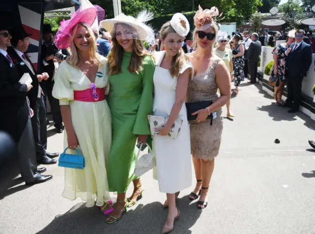 Carrie Johnson attends Royal Ascot