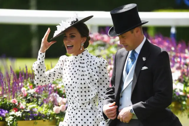 Duke and Duchess of Cambridge at Royal Ascot