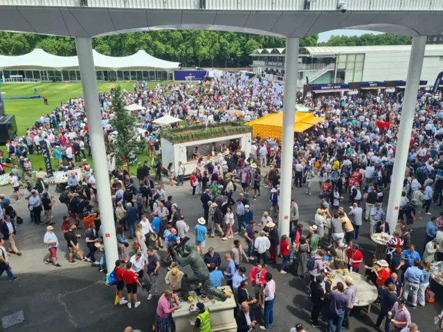 Busy Nursery Ground at Lord's