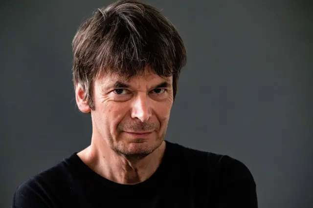 Scottish crime author Ian Rankin