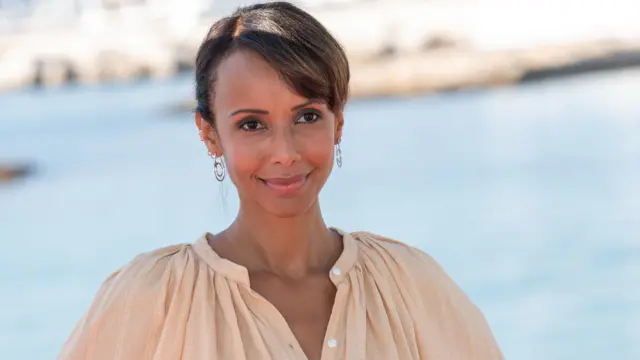 Sonia Rolland on October 13th, 2021 in Cannes