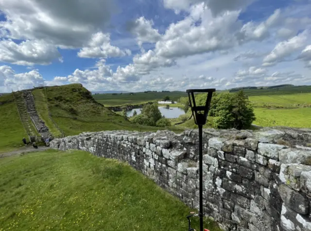 Preparations are under way in Northumberland for a beacon lighting ceremony along Hadrian’s Wall and Cawfield Quarry