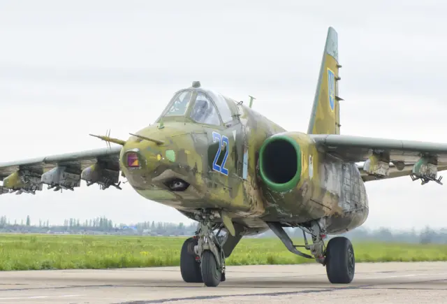 Ukrainian Air Force SU-25