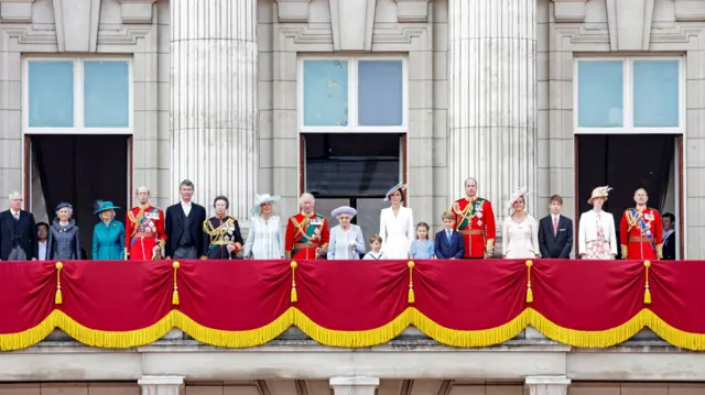 Iconic image on the balcony