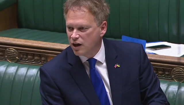 Transport Secretary Grant Shapps