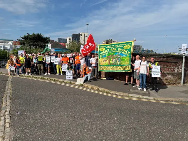 Picket line Bournemouth