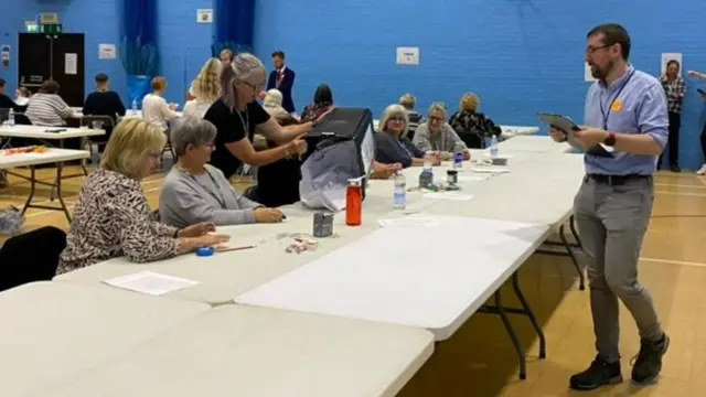 Tiverton and Honiton election count