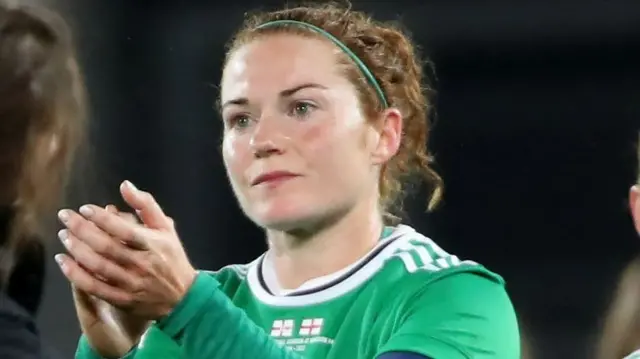 NI captain Marissa Callaghan