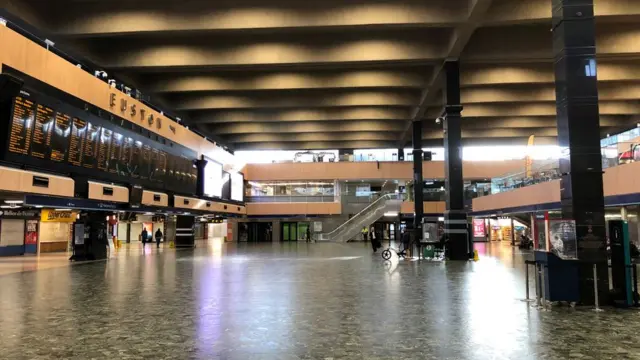 Euston station, London, 21 June 2022