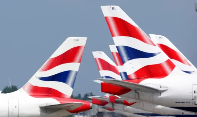 BA aircraft at Heathrow airport