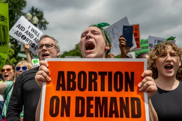 Abortion protest