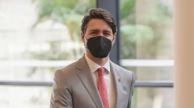 Justin Trudeau in Rwanda