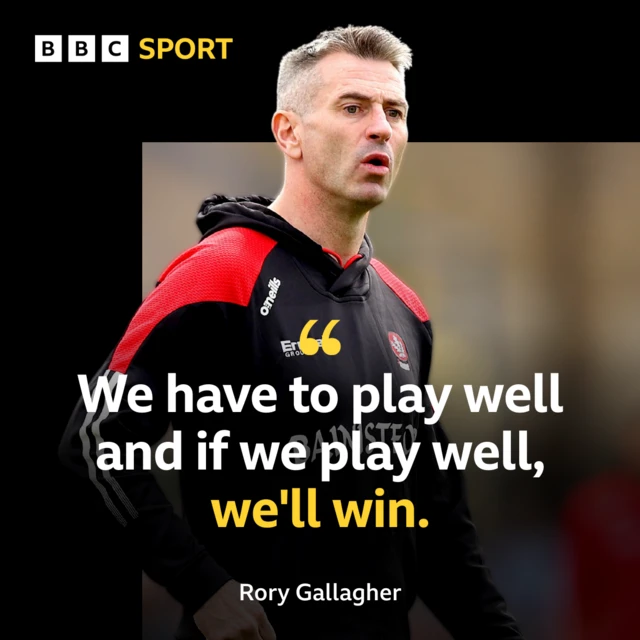 Derry GAA boss Rory Gallagher