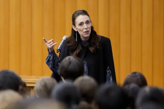 New Zealand Prime Minister Jacinda Ardern