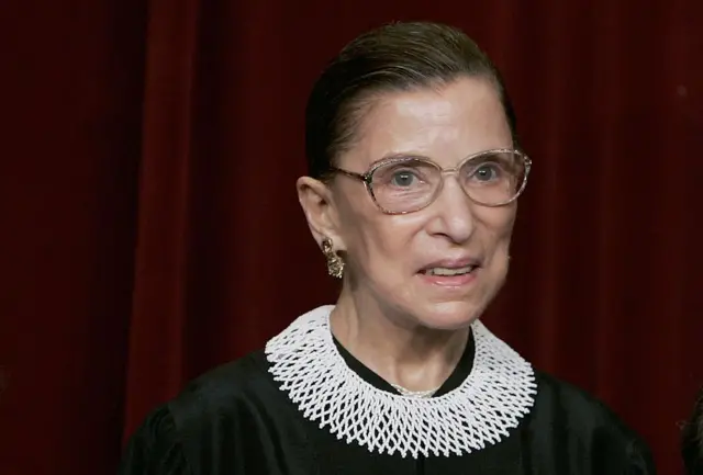 Supreme Court justice Ruth Bader Ginsberg