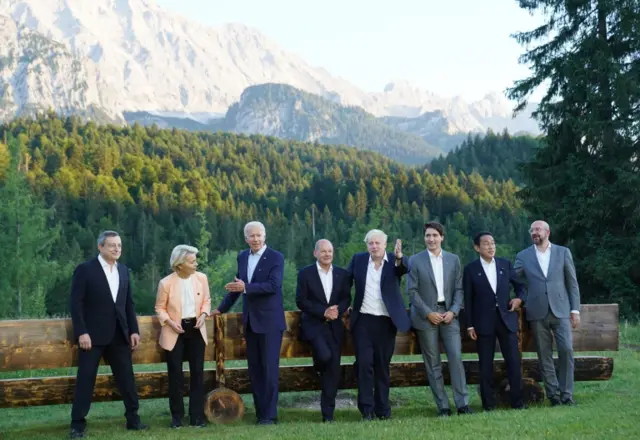 G7 leaders