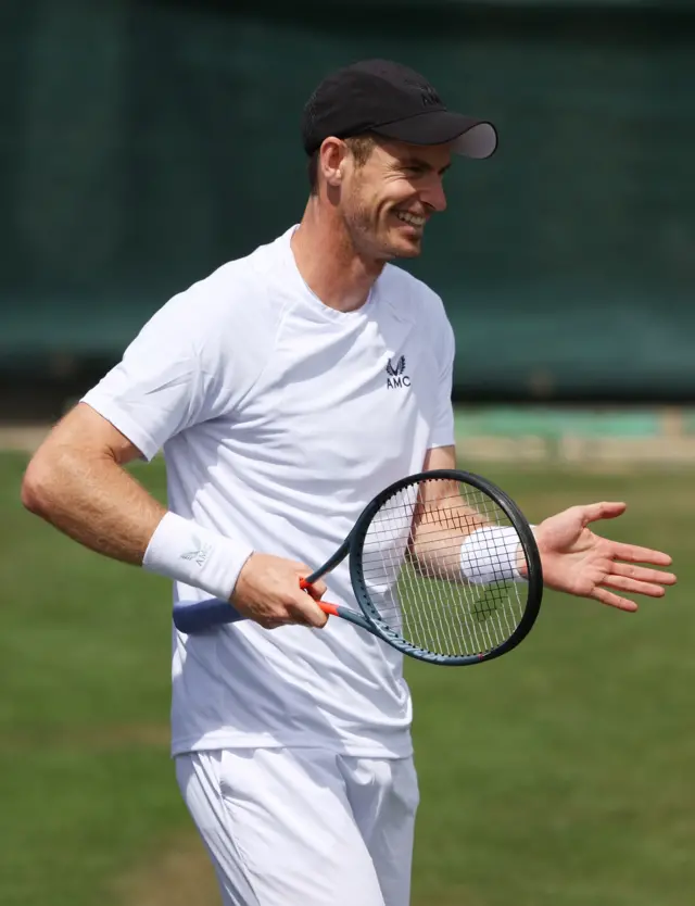 Andy Murray at Wimbledon