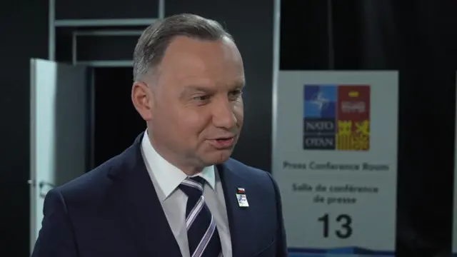 Polish President Andrzej Duda