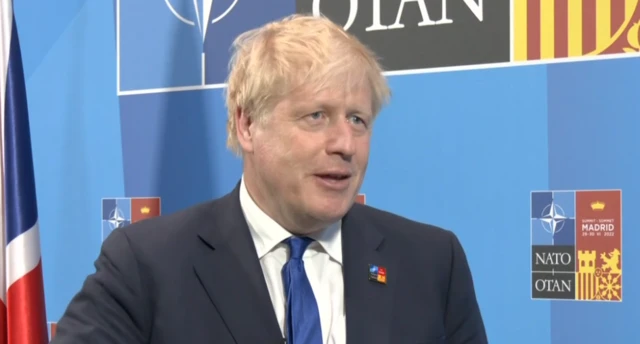 UK PM Boris Johnson