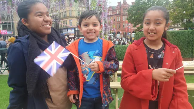 Platinum Jubilee celebration in Bradford's City park