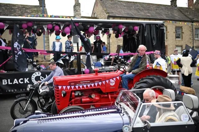 Masham Platinum Jubilee parade