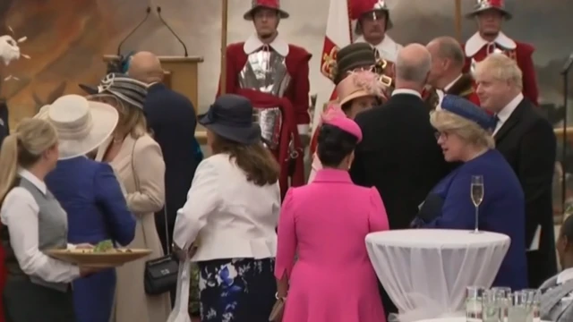 PM Boris Johnson attending event at Guildhall