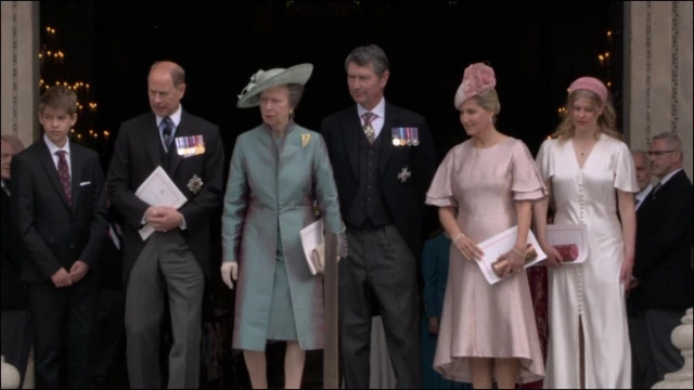 Prince Edward and Princess Anne