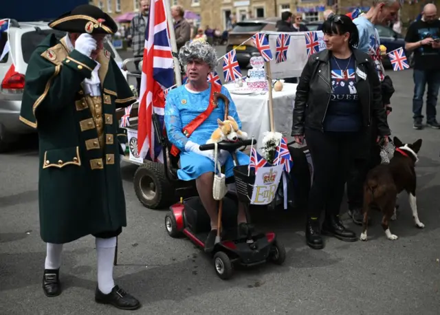 Masham Platinum Jubilee parade