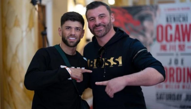 Joe Cordina and Joe Calzaghe