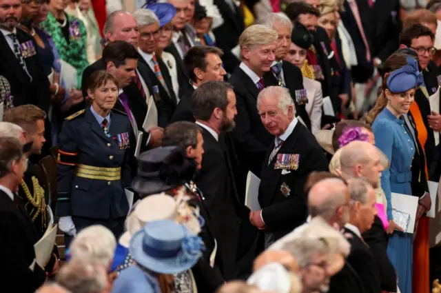 Prince Charles at St Paul's Cathedral