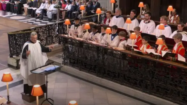 Choir in St Paul's