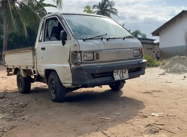 A vehicle on Tumbatu Island