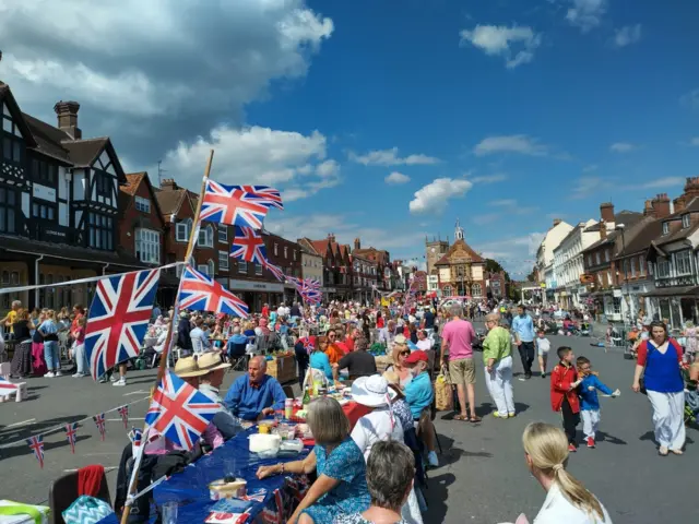 Street party in Marlborough