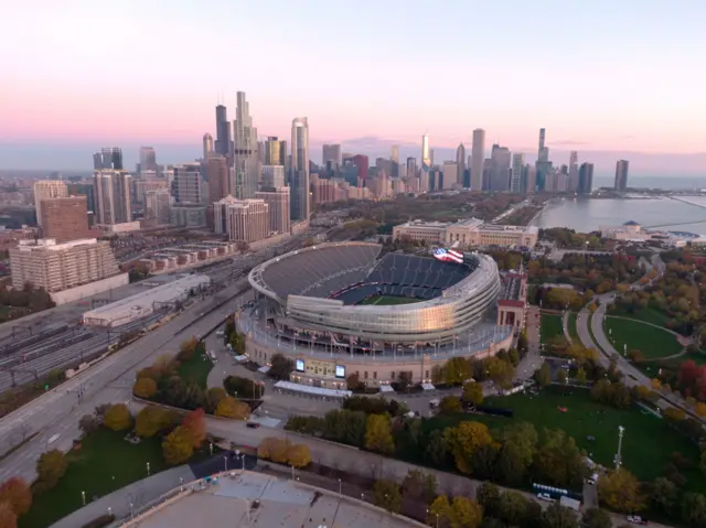 Chicago city view