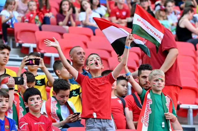 Hungary fans