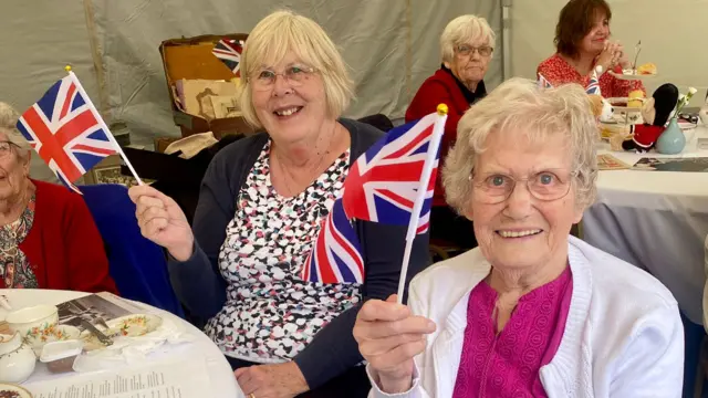 Platinum Jubilee party in Wroughton