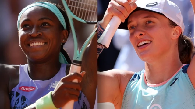 Coco Gauff and Iga Swiatek