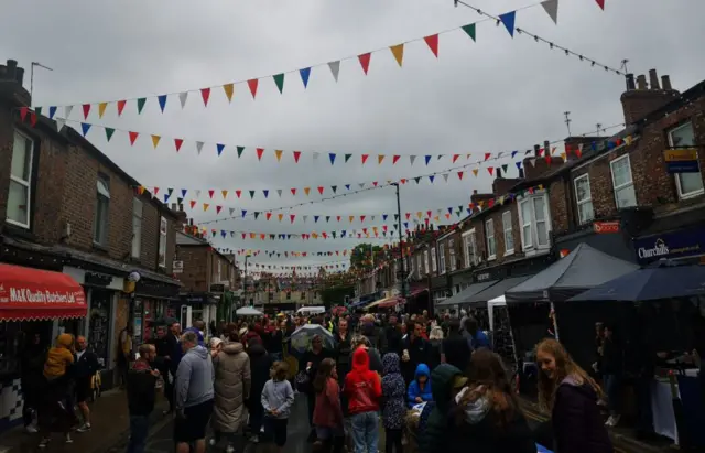 Street party Bishopthorpe Road