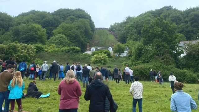 Cheese rolling hill