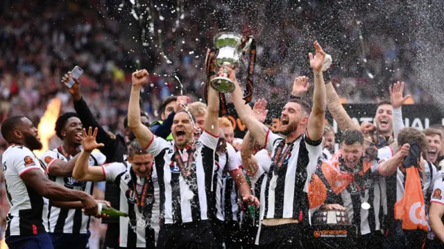 Grimsby promoted to the EFL