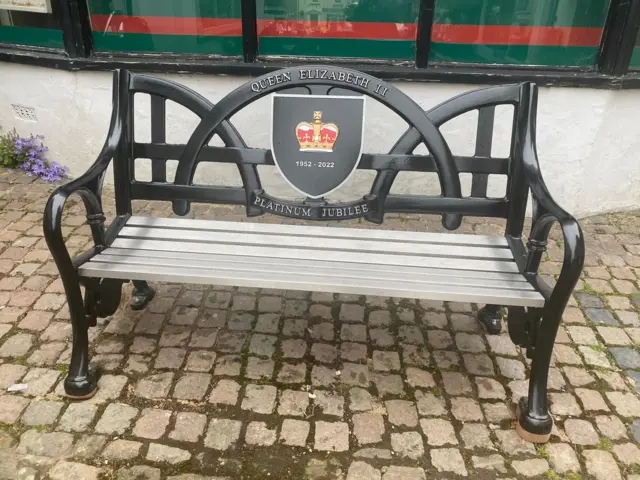 Jubilee bench in Petworth