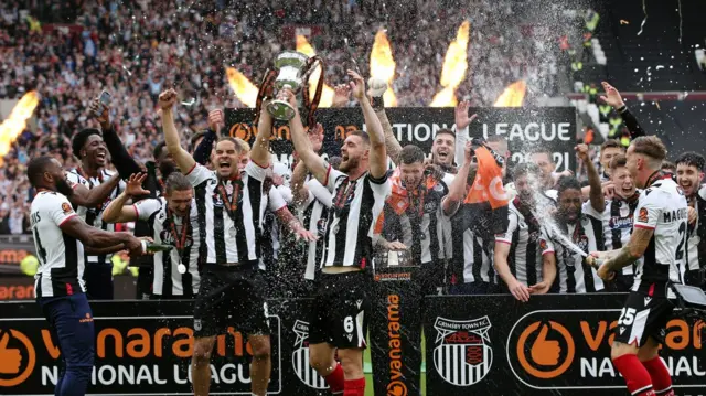 Grimsby celebrate