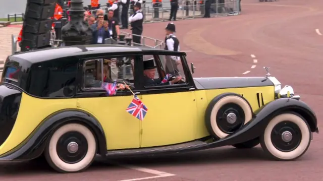 A Rolls Royce from James Bond film Goldfinger