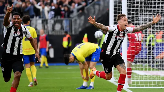 Grimsby celebrate