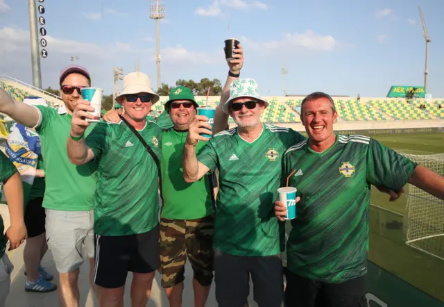 Northern Ireland supporters