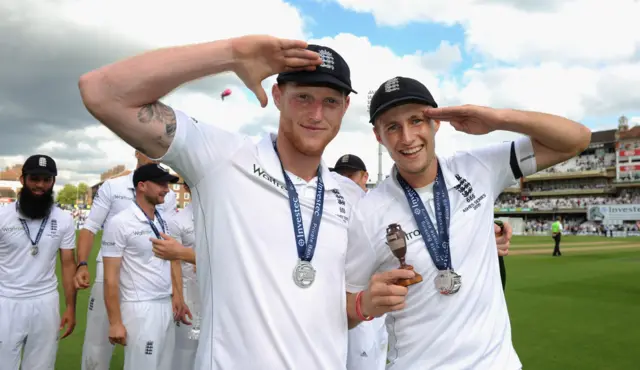 Ben Stokes and Joe Root