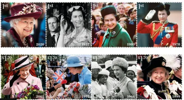 Platinum Jubilee stamps